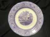 Farfurie realizata de Gustafsberg Carrara sfarsit de sec XIX model deosebit !