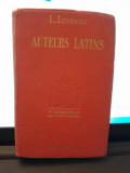 Auteurs latins, etudes et analyses - L. Levrault