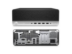Sistem PC Desktop HP ProDesk 600 G4 SFF i3-8100 24GB, 256GB win 11P+ monitor