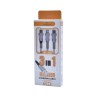 Cablu date si incarcare 3in1, incarcare rapida, micro,type C,iphone, 120 cm - Gri, Dactylion
