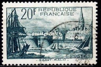 C5121 - Franta 1938 - Saint-Malo stampilat,perfecta stare foto