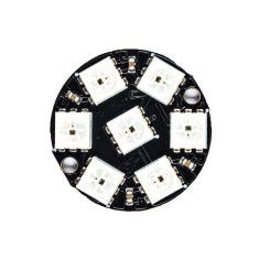 Inel LED 7bit, WS2812, RGB foto
