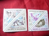 Serie mica Dahomey 1963 - Transporturi , 2 perechi = 4 valori ,2 sunt stap.