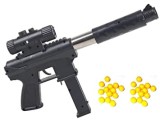 Cumpara ieftin PISTOL MITRALIERA AIRSOFT ,PROPULSIE ARC,CALIBRU 6MM,500 BILE BONUS!