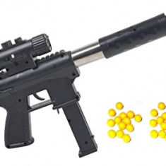 PISTOL MITRALIERA AIRSOFT ,PROPULSIE ARC,CALIBRU 6MM,500 BILE BONUS!