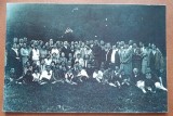 Fotografie tip carte postala, intalnire la Sovata Bai, printre participanti Iuliu Maniu, 1928