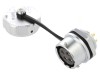 Soclu WY20 mamă 4 pini IP67 25A 500V aurit