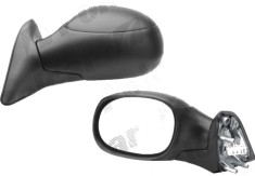 Oglinda exterioara Citroen Xsara Picasso (N68) 10.1999-2007 partea stanga Best Auto Vest crom convex carcasa neagra reglare electrica cu incalzire