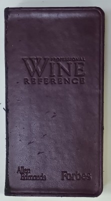 PROFESSIONAL WINE REFERENCE par FRANK E. JOHNSON , EDITIE CU LEGATURA DE PIELE , 1998 foto