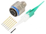 Conector militar dimensiune 9 MIL-DTL-38999 Series III mufă