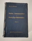 Carte veche Gh Em Filipescu Statica constructiunilor si Rezistenta Materialelor