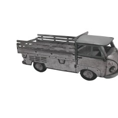 Macheta Camion fier gri 35,5 x 15 x16,5 cm
