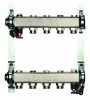 Set distribuitoare inox pentru radiatoare, cu inchidere, Herz DN25, G3/4, 4 cai