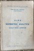 Geometrie Analitică: Curs de Matematică - Stare Bună