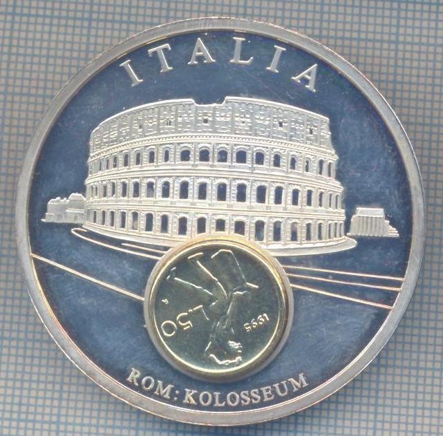 AZ 138 MEDALIE TEMA NUMISMATICA - EUROPEAN CURRENCIES -MONEDE EUROPENE -ITALIA
