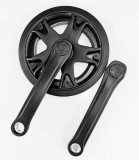 Angrenaj pedalier X-line Pro Z44, brat 170mm, 1/2&quot; x 1/8&quot;, culoare negru Cod:M057
