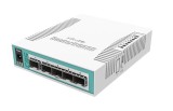 SWITCH Mikrotik, Gigabit x 1, SFP x 5, &quot;CRS106-1C-5S&quot; (timbru verde 2 lei)