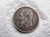 Belgia 5Francs, franci 1875 .argint., Europa