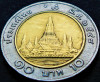 Moneda bimetalica 10 BAHT - THAILANDA, anul 2005 * cod 3302, Asia