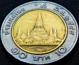 Cumpara ieftin Moneda bimetalica 10 BAHT - THAILANDA, anul 2005 * cod 3302, Asia