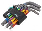 Set Chei Imbus Hex-Plus Sferic 9 Bucăți