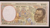 1000 Franci Ciad 1994, Africa Centrală - Bancnotă Neutilizată