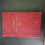 Mihai Mihail Eminescu - POEZII COMPLECTE , an 1894 , Editura Librariei Fratii Saraga , 188 pagini , cu prefata A.D. XENOPOL