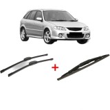Cumpara ieftin Set 3 stergatoare MAZDA 323 F VI Hatchback (BJ) 1998 - 2004, pentru parbriz si luneta, Bosch Twin