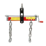 Dispozitiv suspendare motor 900Kg (2000 lbs) cu lanturi si carlige, maner reglaj echilibru, compatibil cu macarale de atelier / cric tip girafa