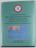 292 CORINPHILA STAMP AUCTION , CATALOG DE LICITATIE FILATELICA , ING. PIETRO PROVERA COLLECTIONS ( PART V ) , 2022