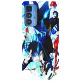 Husa compatibila cu Motorola G100 model Rin and Yukio Blue Exorcist, Silicon, TPU, Viceversa, Transparent, Carcasa