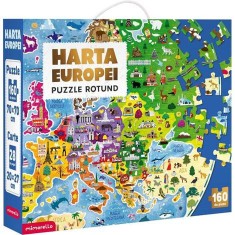 Puzzle 160: Harta Europei - Kreativ