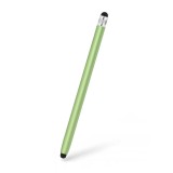 Stylus pen Techsuit, 2in1 universal, Android, iOS, aluminiu, verde, JC01