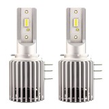 Cumpara ieftin Set 2 LED-uri Auto Techstar&reg; X9, H15, CSP si ZES 40w, 4000 Lumeni, 6500K, AUTO, 12-24 Volti, EPISTAR, Canbus, Radiator Aluminiu