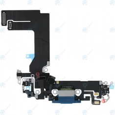 Conector de &amp;icirc;ncărcare flex blue pentru iPhone 13 mini foto