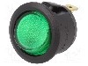 Intrerupator OFF-ON, 2 pozitii, SPST, SCI - R13-112B-02-BG