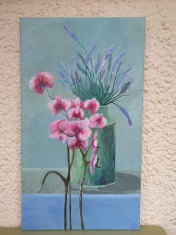 Tablou &amp;quot;Still life with orchids&amp;quot; foto