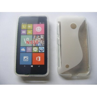 Husa Silicon S-Line Nokia Lumia 530 Tranparent foto