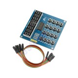 Ecran afisaj cu led 8 digiti keypad si interfata seriala TM1638
