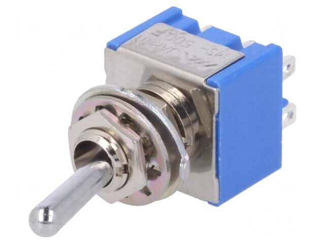 Comutator Basculant DPDT ON-ON 6A 125VAC pentru Lipit