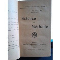 H. Poincare - Science et Methode