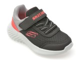 Pantofi sport SKECHERS negri, BOUNDER, din material textil