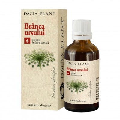 Tinctura Branca Ursului Dacia Plant 50ml foto