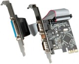 PCI Express la 2 x Serial RS232 + 1 x Paralel DB25, Value 15.99.2116