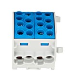 Clema de derivatie CU 35mmp 4 intrari - 4 iesiri albastru Schrack IK026222, Schrack Technik
