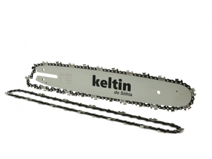 Set lama de ghidaj si 2 lanturi pentru drujba Sthill, 14&quot;, 3 / 8&quot;, 50 T, Keltin K02411