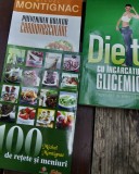 LOT 3 CARTI NUTRITIEMOTIGNAC Prevenirea bolilor cardiovasculare, 100 DE RETETE SI MENIURI.N DENBY DIETA CU INCARCATURA GLICEMICA