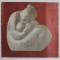 VASILE CONDURACHE , MATERNITATE , CATALOG DE EXPOZITIE DE SCULPTURA , PALATUL CULTURII , IASI , MARTIE - APRILIE , 1986