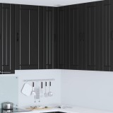 vidaXL Dulap de bucătărie Negru 57 x 57 x 100 cm Lemn compozit 885166
