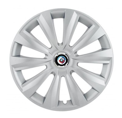 Set 4 Capace Roti Autohelix MSA&amp;reg; potrivite jantelor de 15 inch, pentru Bmw Nou model Delta Gray foto